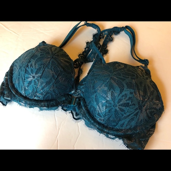 🔥 FIRE SALE CLOSET CLOSING🔥 Victoria’s Secret PINK Date Racerback Bra Teal - Picture 2 of 7